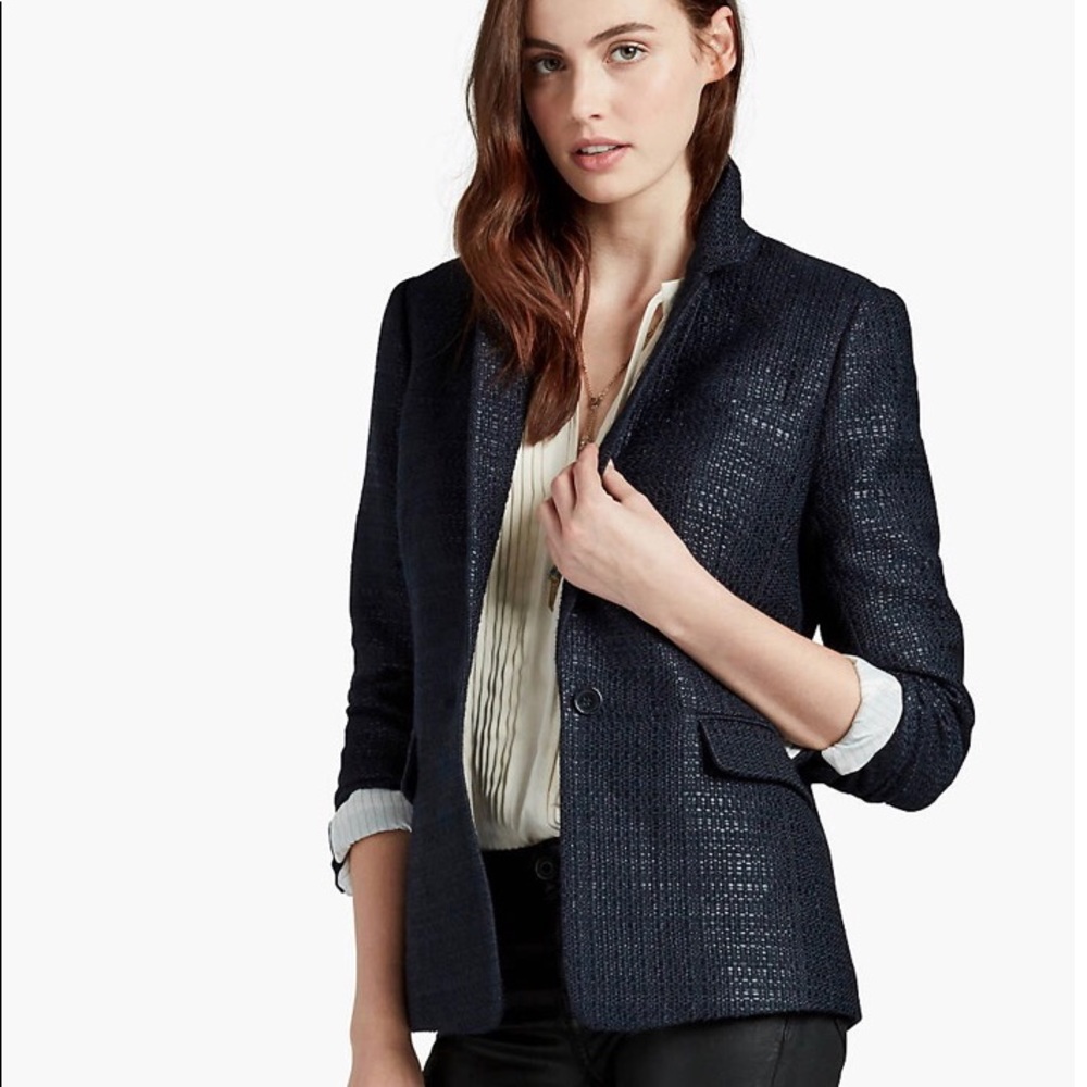 Lucky brand navy blue blazer. New 8